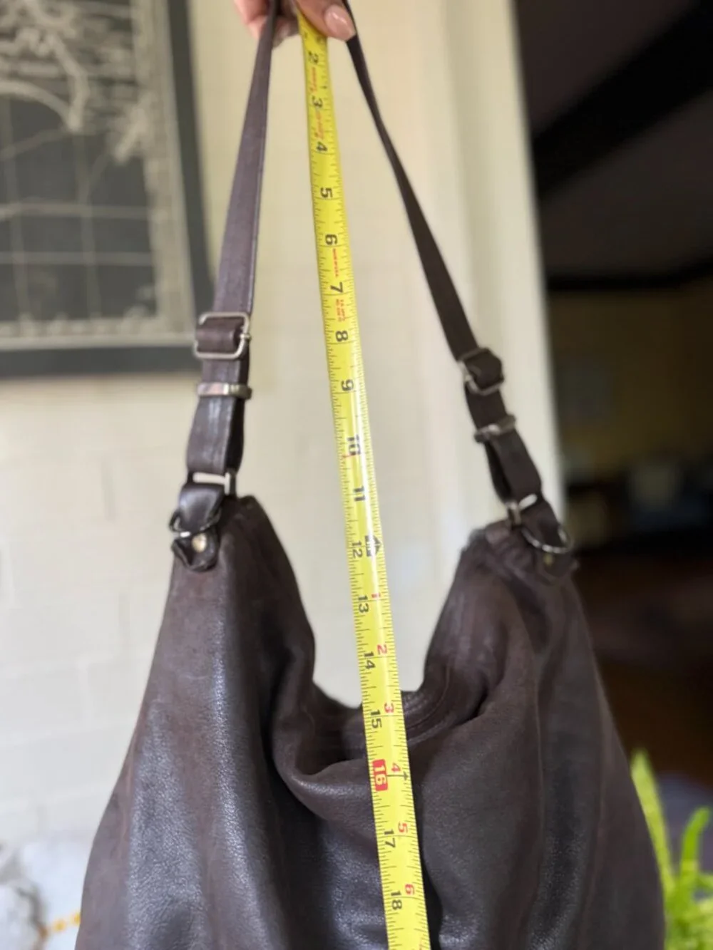 Rough and Tumble Vintage Hobo Bag